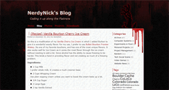 Desktop Screenshot of blog.nerdynick.com